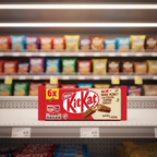 20 x Kitkat 2 Finger Milk 6pk - 124GM