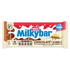 25 x Milkybar White Chocolate Biscuit Sharing Bar - 84GM