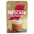 6 x Nescafe Cappuccino Frothy Coffee Sachets - 108