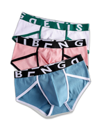 4-pack Men's Ultra-Soft Breathable Cotton High-Stretch Briefs 