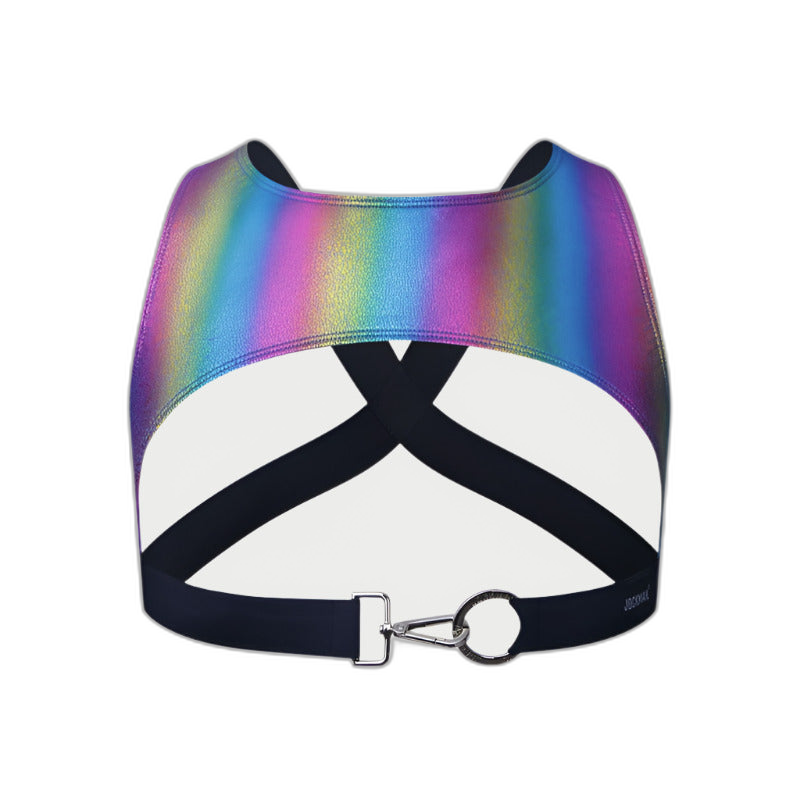 Passion Metallic Chest Harness