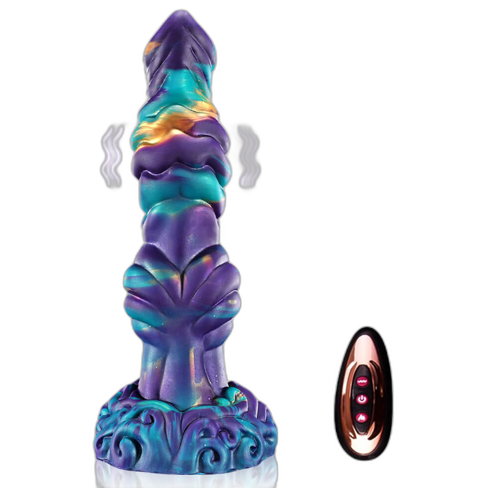 Alpha - 10 Inch Thrusting Dildo - Vibrator Dildo - Dog Dildo