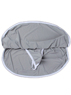 Men's Sexy Side Split  Boxers With Support Pouch