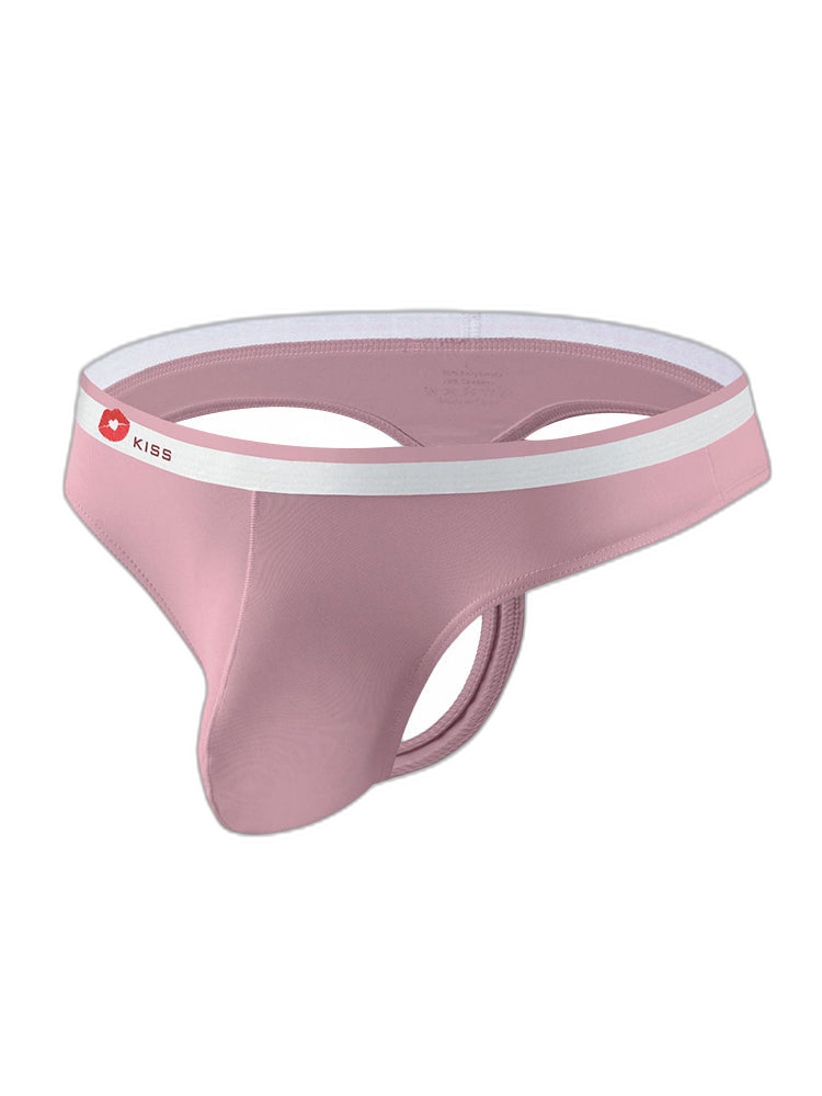 3 Pack Men's U-Pouch Ice Silk Sexy Thong