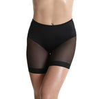 Sheer Mesh Tummy-control Panties Made Of Pure Cotton