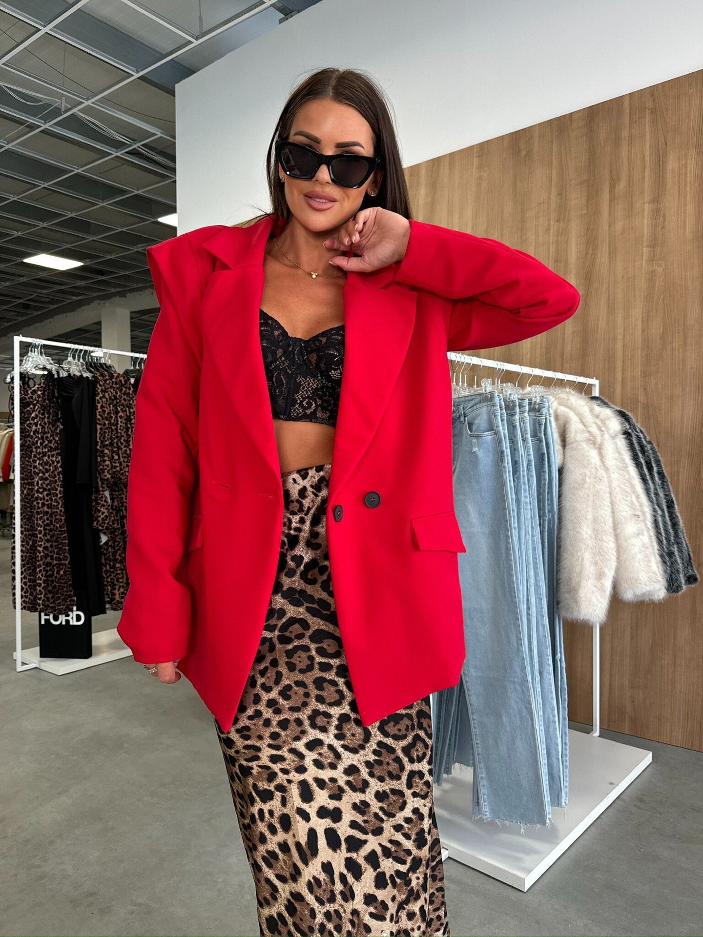 Solid Color Fashion Casual Small Suit Coat For Women