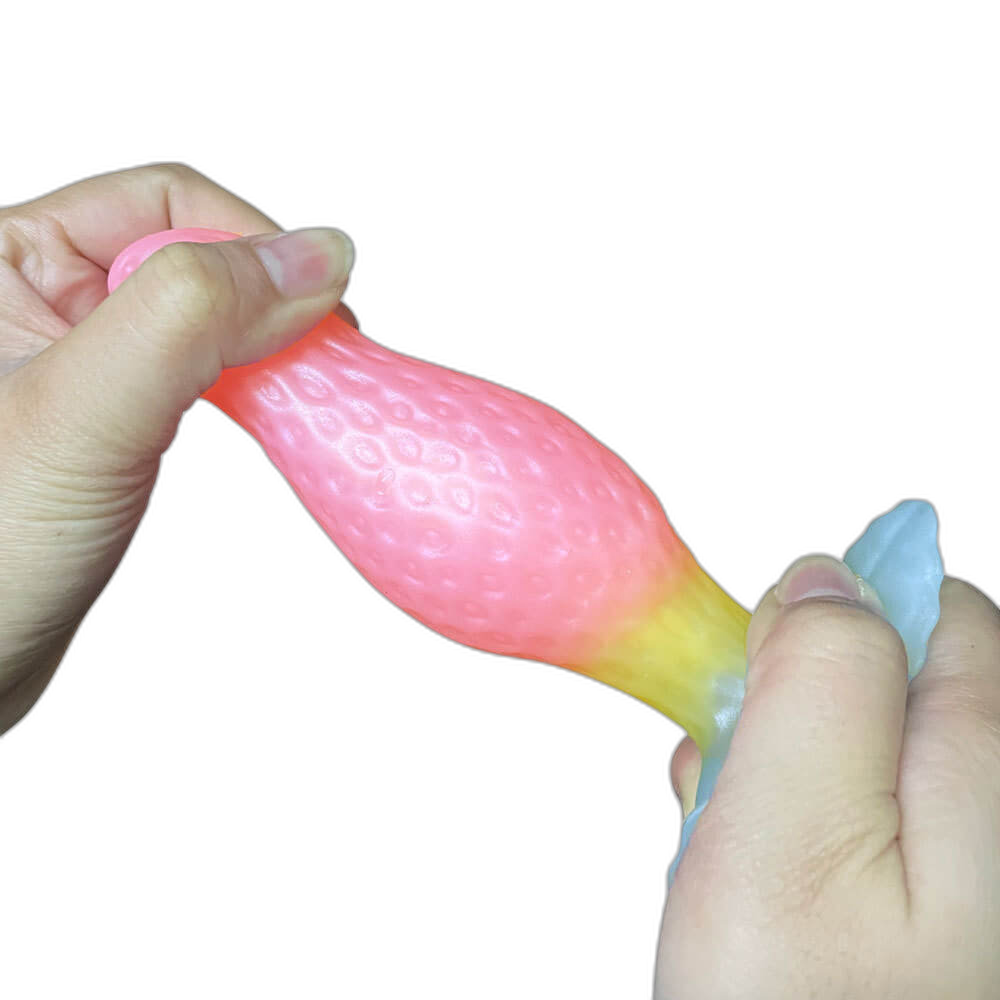 Strawberry - Pink Anal Plug - Cute Silicone Butt Plug