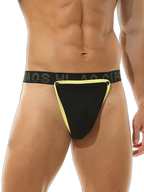 3 Pack Men's Large Pouch Button Waistband Briefs