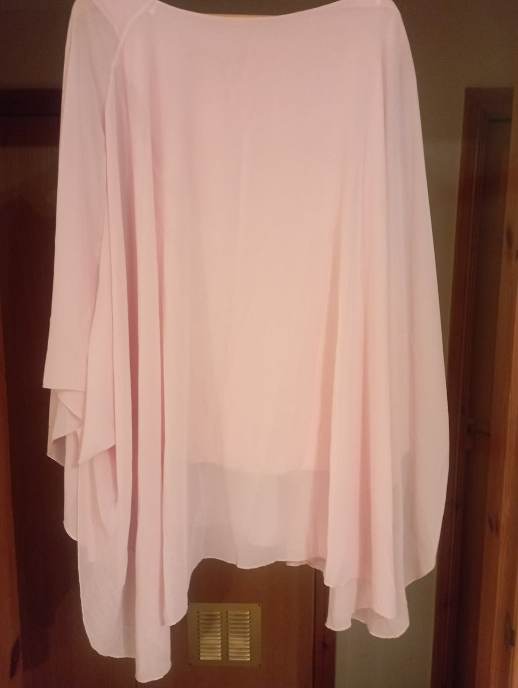 WOMAN'S ONE-SIZE PINK CASUAL SMART TOP/PULLOVER/BEACHWEAR