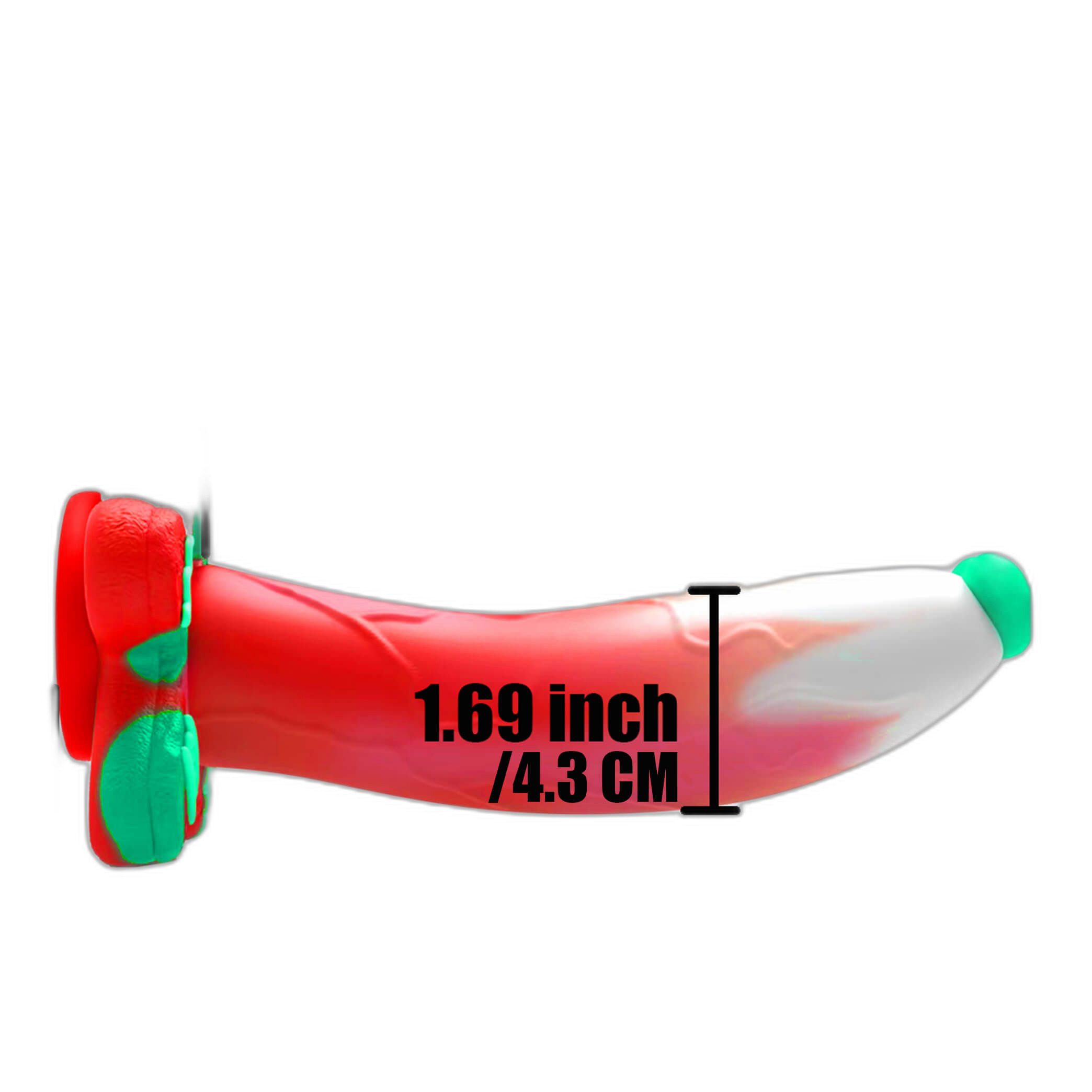 Gingerbread - 7.4 Inch Christmas Fantasy Dildo