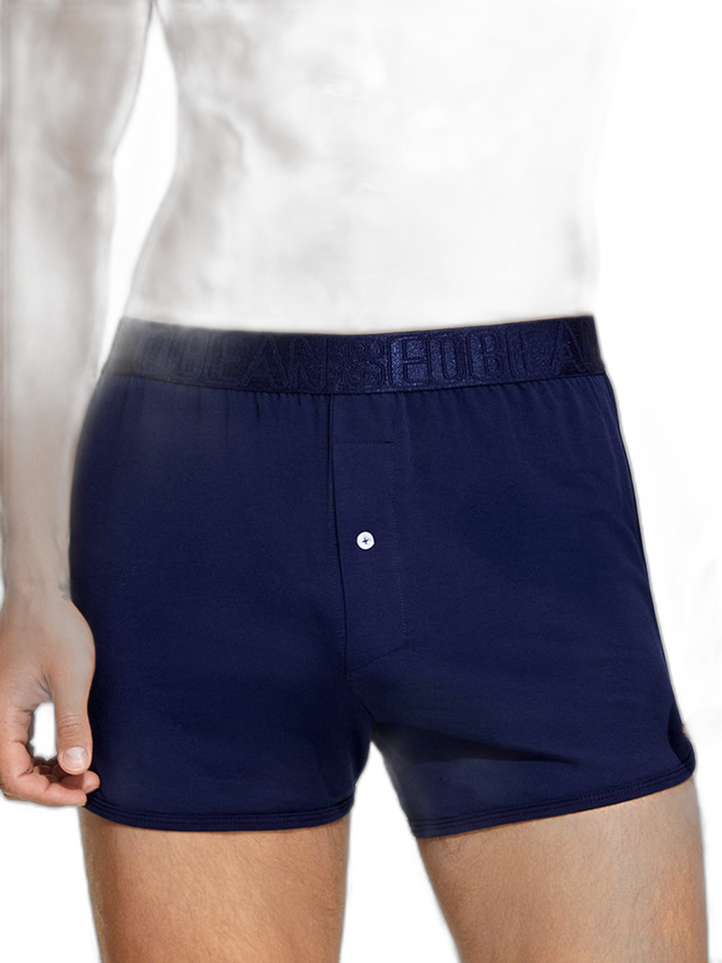 Men’s Knitted Boxers With Button Fly