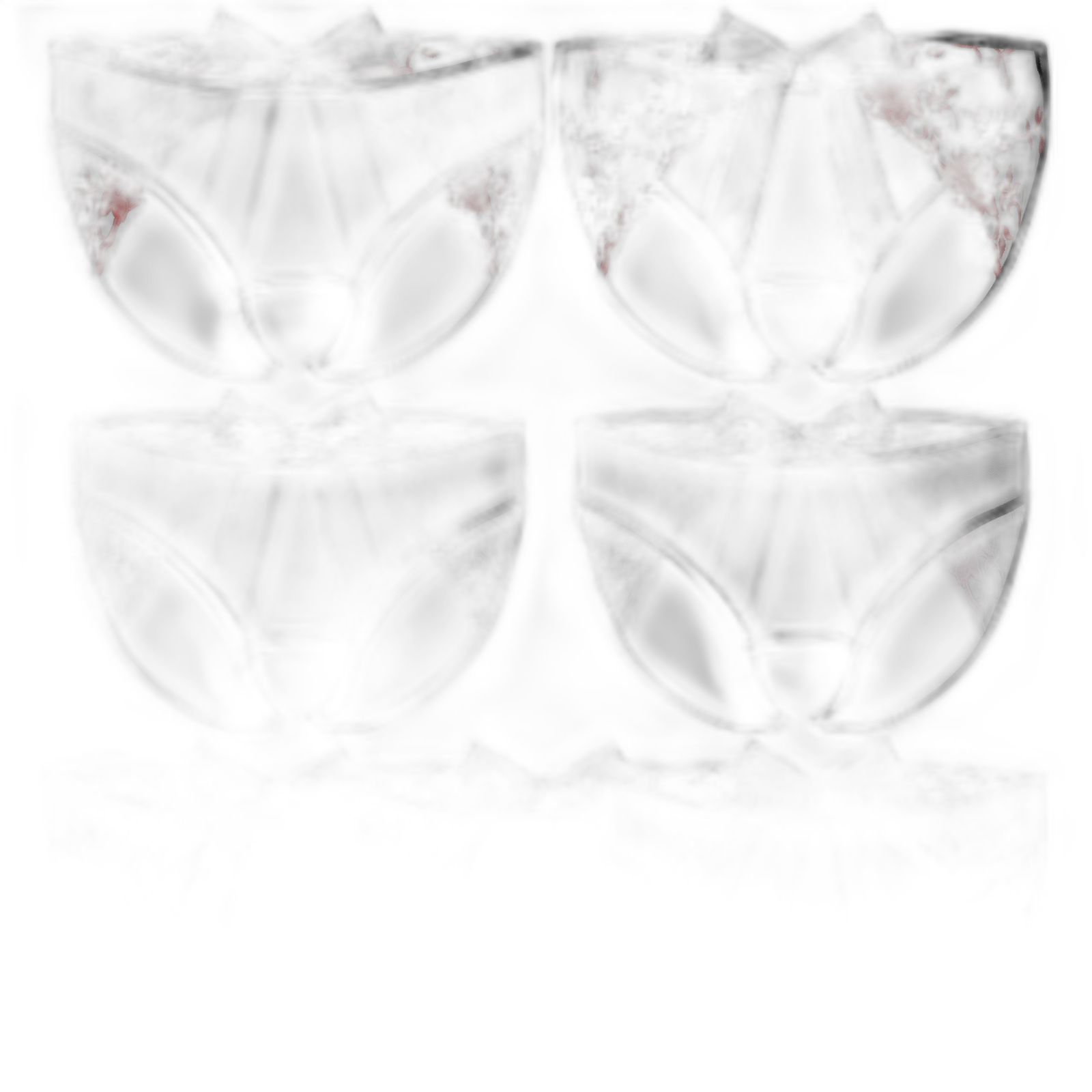 Open Crotch Embroidered Mens Lace Briefs