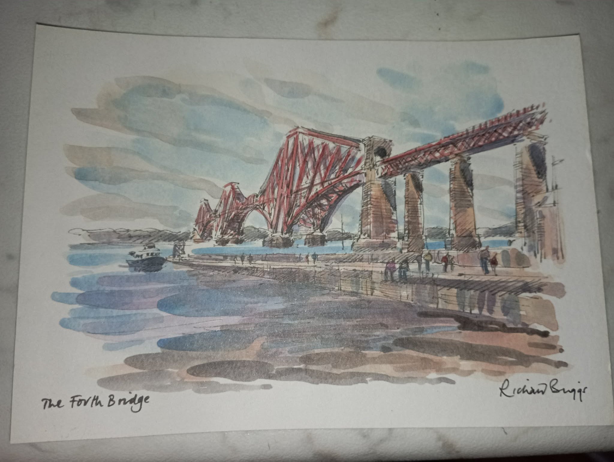 SCOTLAND LOCH NESS & FORTH ROAD BRIDGE POSTCARD'S