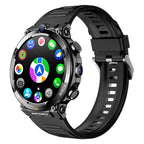H10 Round Screen Smart Watch Nfc Access Control Photo Playstore Flashlight