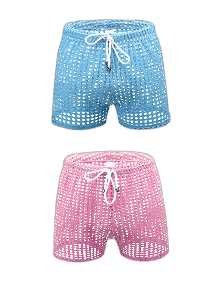 2 Pack Men's Breathable Mesh Odor-Control Seamless Comfort Midway Briefs