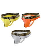 3 Pack Men's Sexy Soft Breathable Seamless Thong