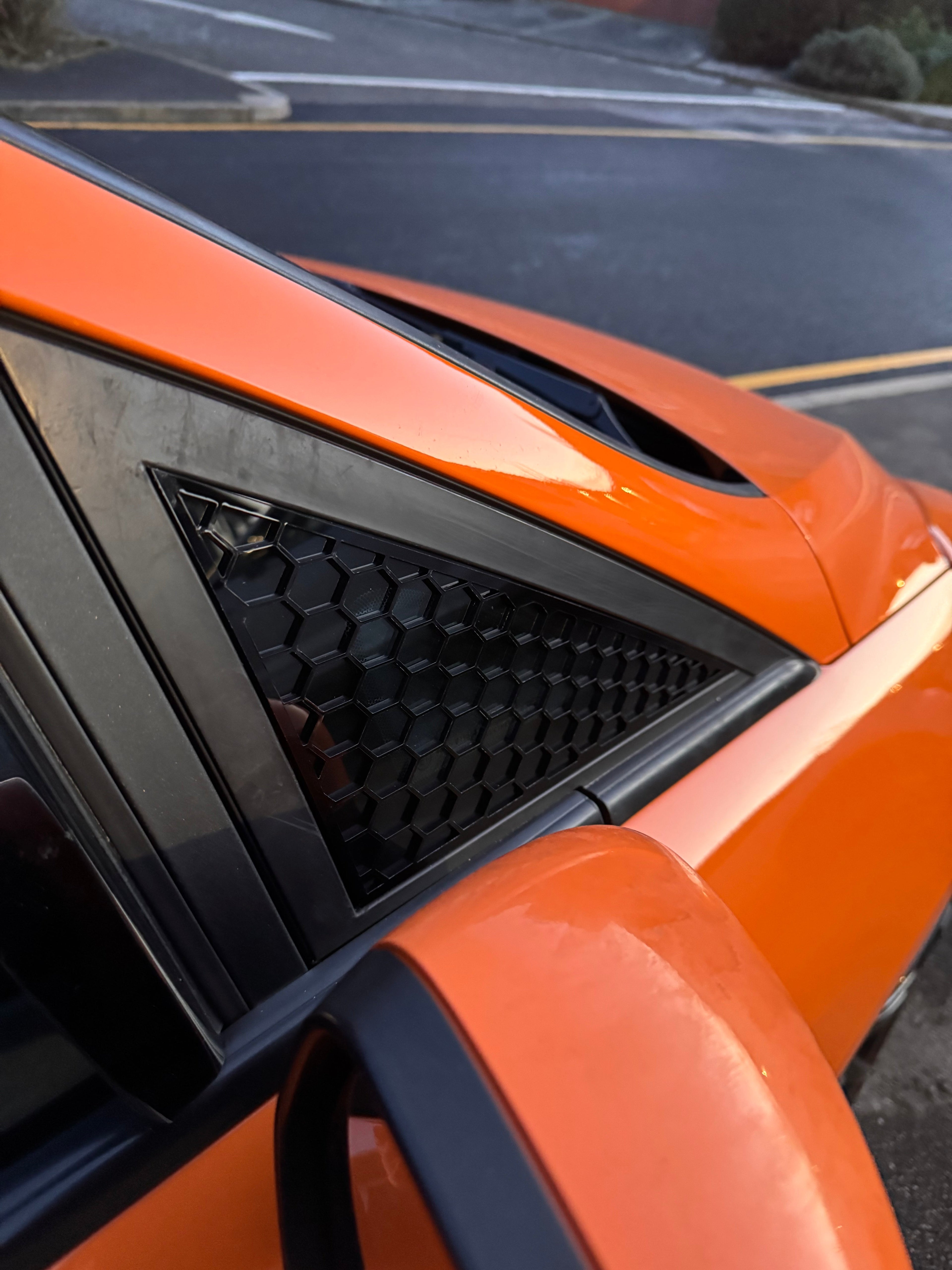MK8 / MK8.5 Ford Fiesta Front Quarter Window Panels - Flag Edition