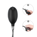 Spiral - Inflatable Butt Plug - Silicone Anal Plug