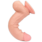 Sliding Skin - 9 Inch Ultra-Realistic Dildo - Suction Cup Dildo