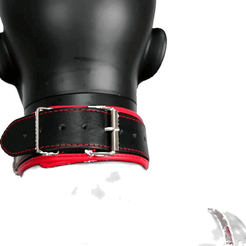 Harness, Cuff, Collar Bundle Red