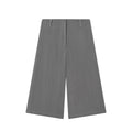 Women's Minimalist Solid Color Long Casual Shorts