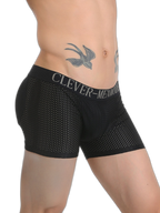 Sponge Cushion Mesh Buttock Boxer Briefs