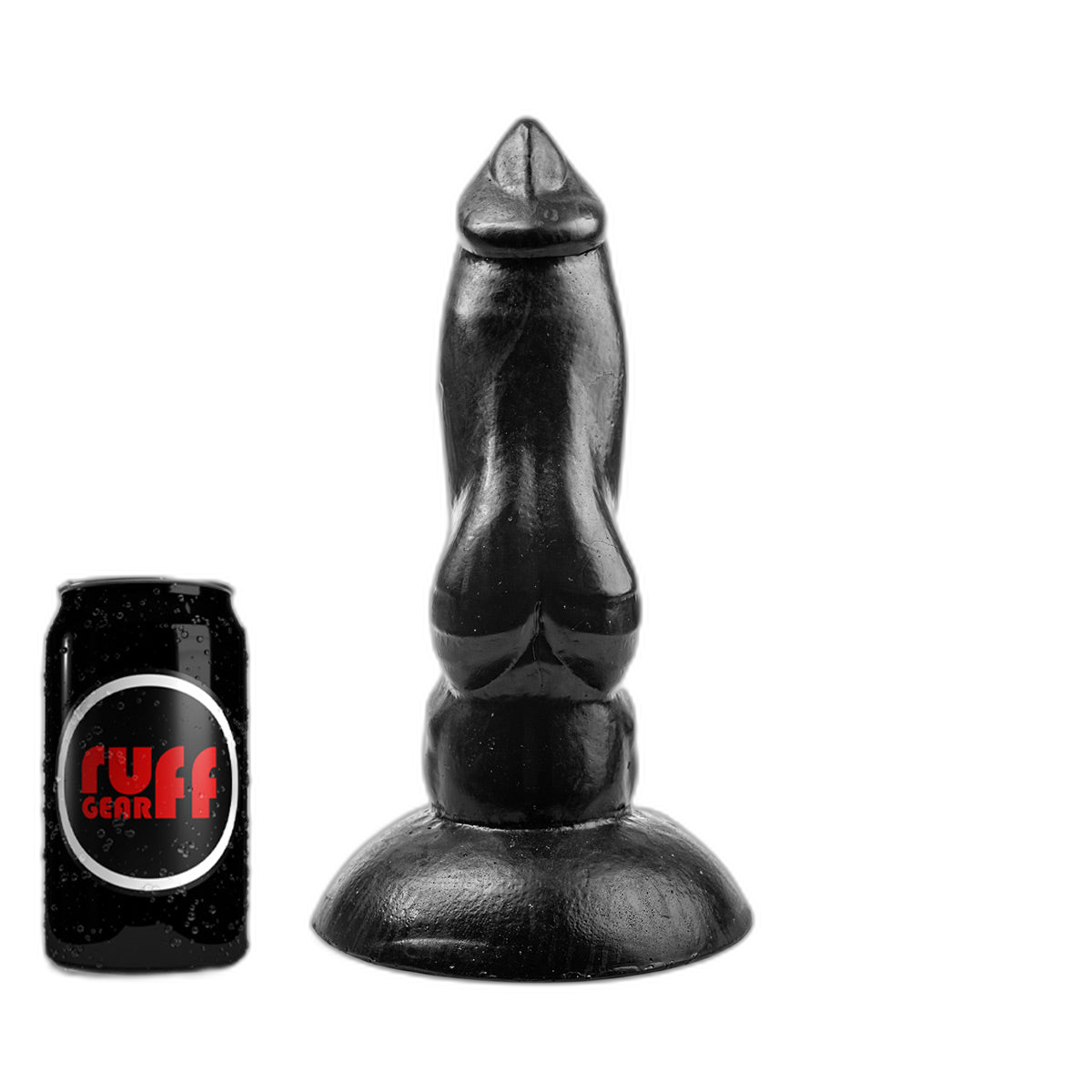 ruff GEAR Guard Dog Dildo 9.8 Inch Black