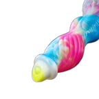 Phoenix II - 10.2 Inch Thrusting & Vibrating Dildo - Knot Dildo with Remote