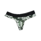 Floral Fantasy Lace Men's Thong