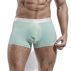 Mens Ice Silk Breathable Boxer Briefs