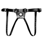 Prowler RED Leather Dong Harness Black