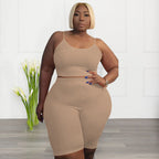 Women's Casual Top And Shorts Set