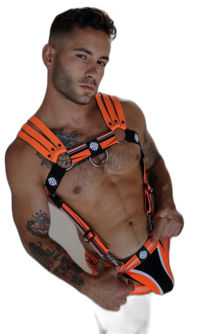 Breedwell Circuit Breaker Body Harness Neon Orange