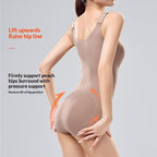 Seamless Push-up Bodysuit Thickened One-piece Shapewear