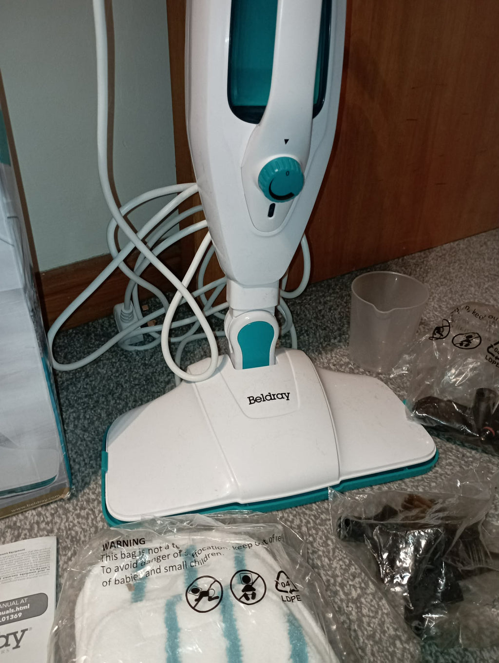 BELDRAY 12 IN 1 STEAM CLEANER