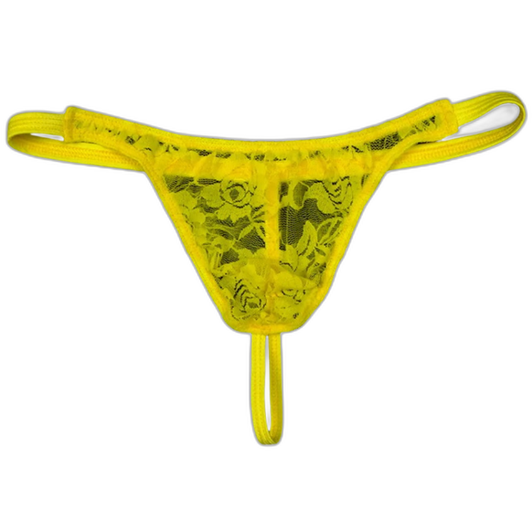 Lace That Pops For Power Bottoms Thong