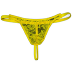 Lace That Pops For Power Bottoms Thong