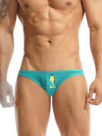 Men’s Cartoon Low-Rise Briefs