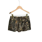 Women's Loose Casual Drawstring Branch Camouflage Printing Shorts