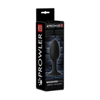 Prowler RED Weighted Butt Plug Black Medium