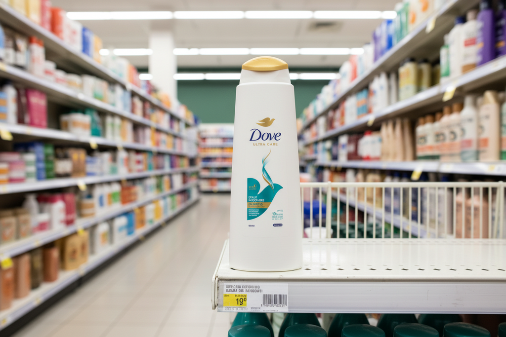 6 x Dove Shampoo Tägliche Feuchtigkeit – 400 ml