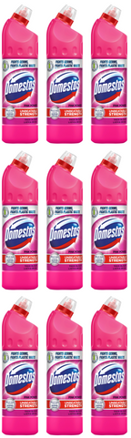 9 x Domestos Pink 750Ml