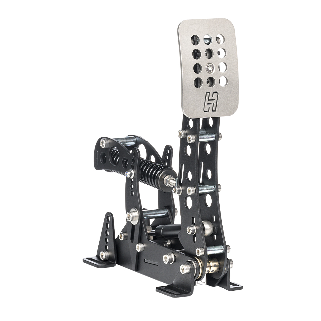 Heusinkveld Sim Pedals Ultimate+ 3-Pedal Set (Black) – Professional Hydraulic Brake, Throttle & Clutch for Elite Sim Racing