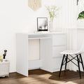 Modern Wooden Home Office Computer Desk Table With 3 Storage Drawers