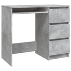 Modern Wooden Home Office Computer Desk Table With 3 Storage Drawers