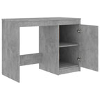 Modern Wooden Home Office Computer Desk Table With Storage Cupboard Wood