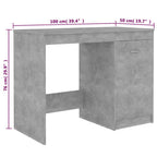 Modern Wooden Home Office Computer Desk Table With Storage Cupboard Wood