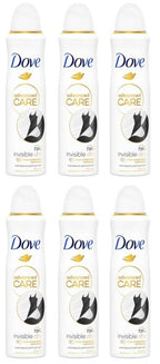 6 x Dove Invisible Dry Anti-Perspirant Deodorant Aerosol 150Ml