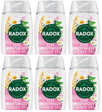 6 x Radox Mineral Therapy Body Wash Feel Moisturised 225 Ml