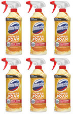 6 x Domestos Power Foam Citrus Blast - 450Ml